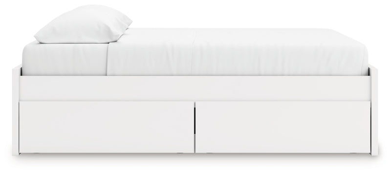 Onita King Platform Bed with 1 Side Storage