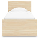 Onita Twin Panel Platform Bed with 1 Side Storage