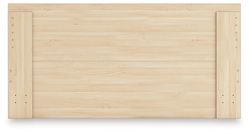 Onita King Panel Platform Bed with 2 Side Storage