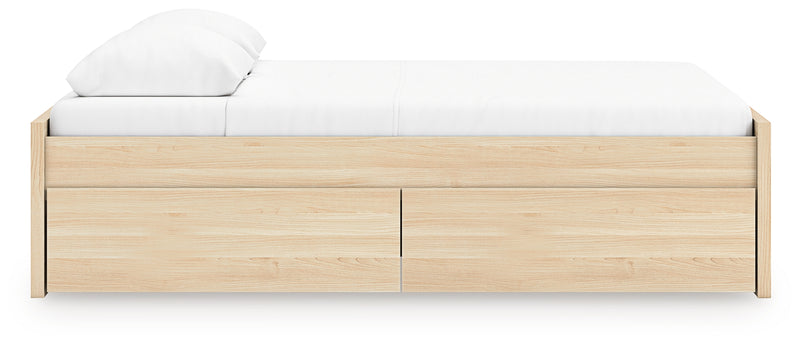 Onita Queen Platform Bed with 1 Side Storage