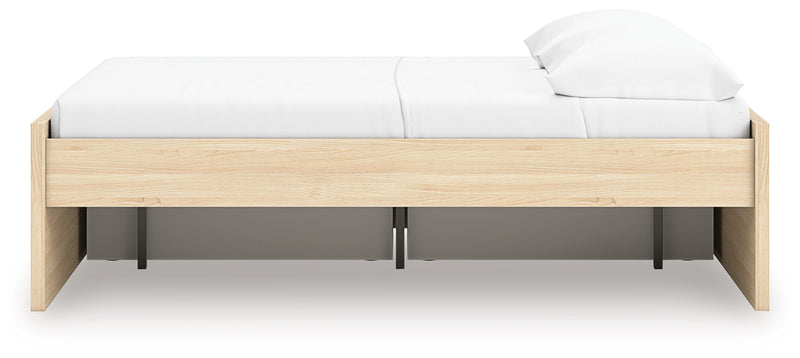 Onita Full Platform Bed with 1 Side Storage