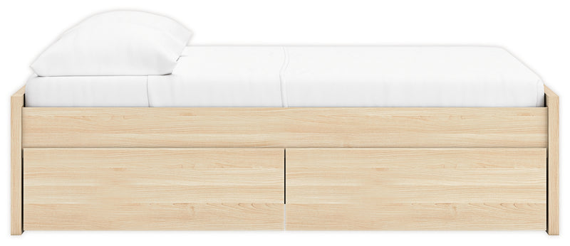 Onita Full Platform Bed with 1 Side Storage