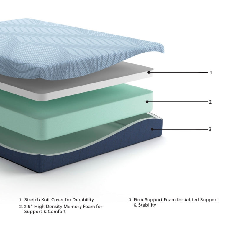 Peak 2.0 10 Memory Foam California King Mattress