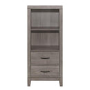 Woodrow Pier/Tower Nightstand in Gray 2042NB-10