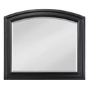 Laurelin Mirror in Black 1714BK-6