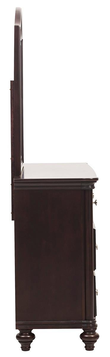 Homelegance Marston Mirror in Dark Cherry 2615DC-6