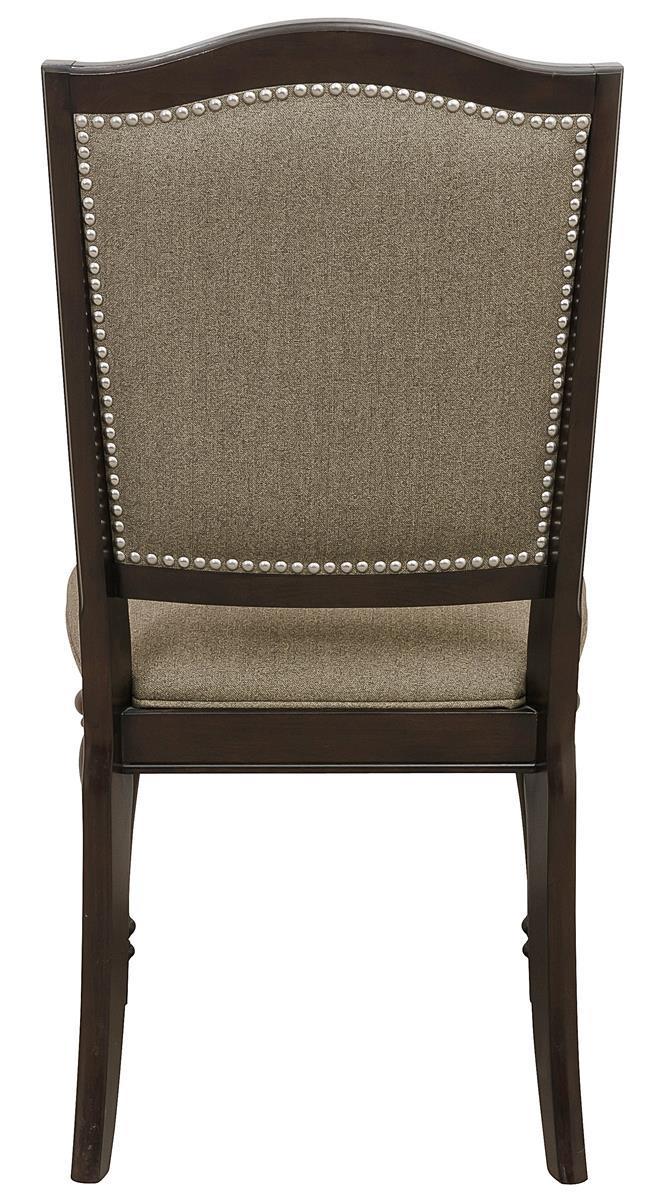 Homelegance Marston Side Chair in Dark Cherry (Set of 2)