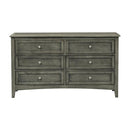 Garcia 6 Drawer Dresser in Gray 2046-5