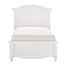 Meghan Twin Panel Bed in White 2058WHT-1*