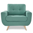 Deryn Chair in Teal 8327TL-1