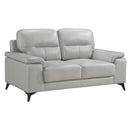 Mischa Loveseat in Silver Gray 9514SVE-2
