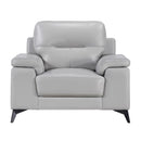 Mischa Chair in Silver Gray 9514SVE-1