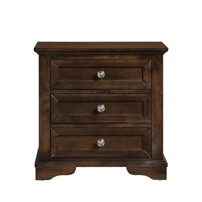 Homelegance Eunice Nightstand in Espresso 1844DC-4 image