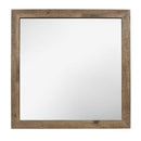 Mandan Mirror in Weathered Pine 1910-6