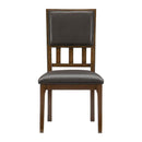 Frazier Park Side Chair in Dark Cherry (Set of 2)