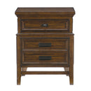 Frazier Nightstand in Dark Cherry 1649-4