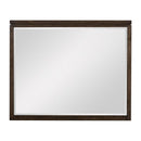 Griggs Mirror in Dark Brown 1669-6
