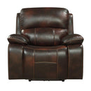 Mahala Power Glider Recliner Chair in Brown 8200BRW-1PW