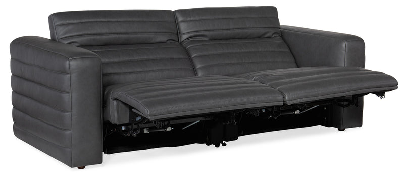 Chatelain 1.5 LAF/RAF 2 over 2 Power Sofa with Power Headrest - SS454-1.5RL-P-PH-097