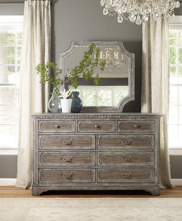 True Vintage Shaped Mirror