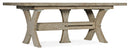 Alfresco Vittorio 80in Rectangle Dining Table w/ 2-22in Leaves