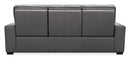 Braeburn Leather Sofa w/PWR Recline PWR Headrest