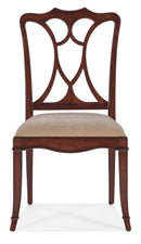 Charleston Upholstered Seat Side Chair-2 per carton/price ea - 6750-75310-85