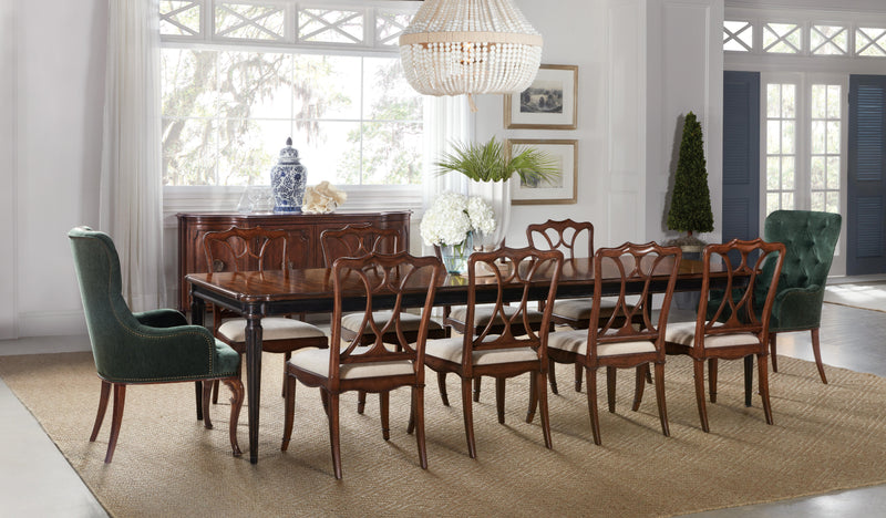 Charleston Upholstered Seat Side Chair-2 per carton/price ea - 6750-75310-85