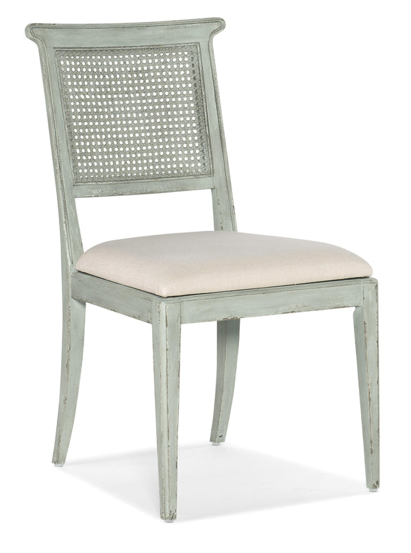 Charleston Upholstered Seat Side Chair-2 per carton/price ea - 6750-75410-40