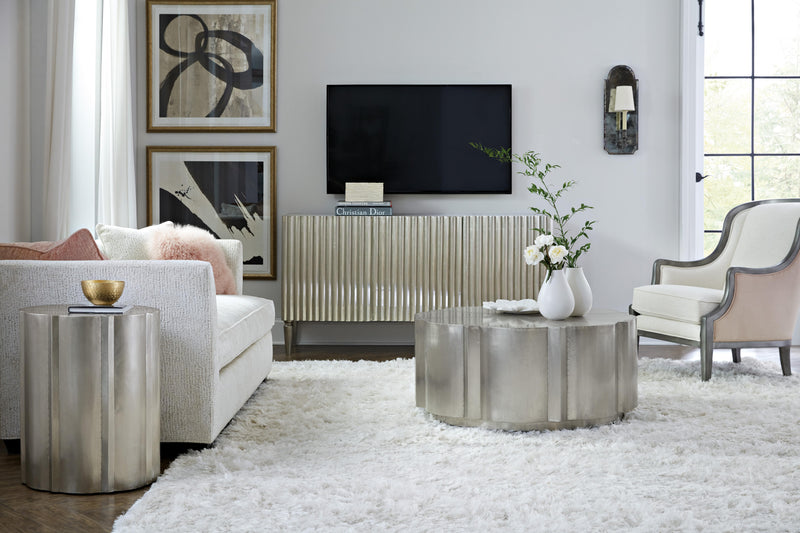 German Silver Entertainment Console
