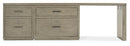 Linville Falls 96" Desk with File and Lateral File