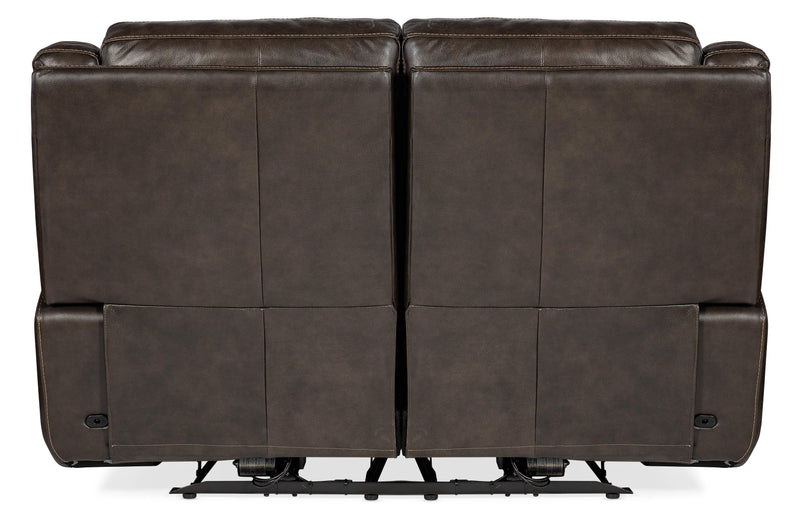 Montel Lay Flat Power Loveseat with Power Headrest & Lumbar - SS705-PHL2-095