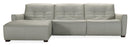 Reaux Power Motion Sofa w/ LAF Chaise w/2 Power Recline