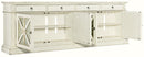 Sanctuary Grand Premier Entertainment Console Blanc