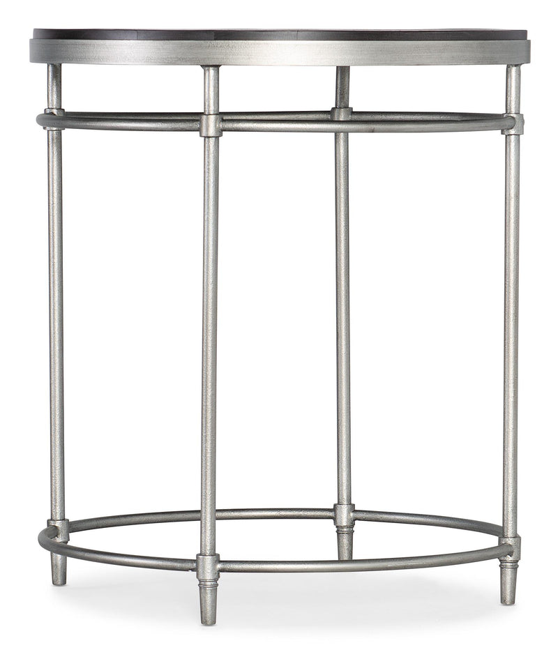 St. Armand Round End Table - 5601-80113-BLK