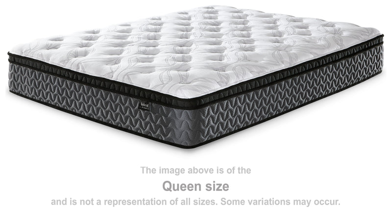 12 Inch Pocketed Hybrid Twin Mattress (Bed Size: California King)
