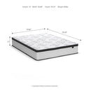 Chime 12 Inch Hybrid Twin Mattress in a Box (Bed Size: California King)