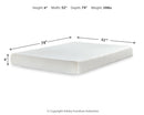 Chime 8 Inch Memory Foam Full Mattress in a Box