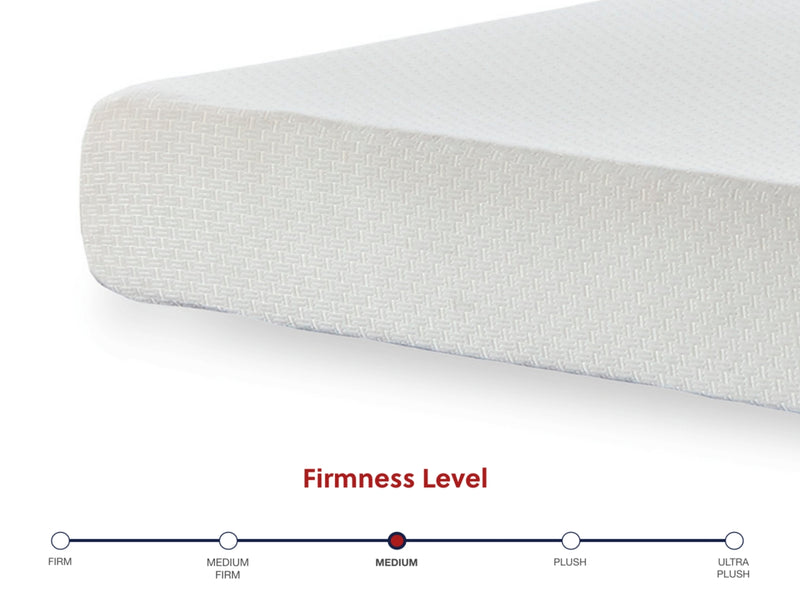 Chime 8 Inch Memory Foam Twin Mattress in a Box