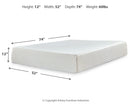 Chime 12 Inch Memory Foam Full Mattress in a Box