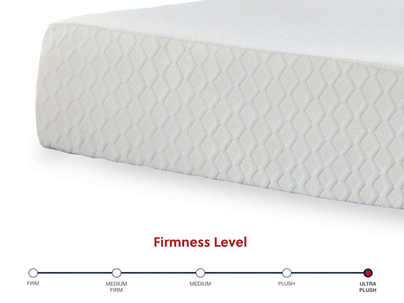 Chime 12 Inch Memory Foam King Mattress in a Box