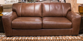 Brogliano Leather Sofa - Thumbnail 2