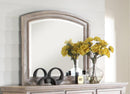 New Classic Furniture Allegra Mirror in Pewter