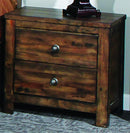 New Classic Furniture Blue Ridge Nightstand in Rustic Gray