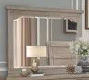 New Classic Furniture Fairfax Mirror in Driftwood