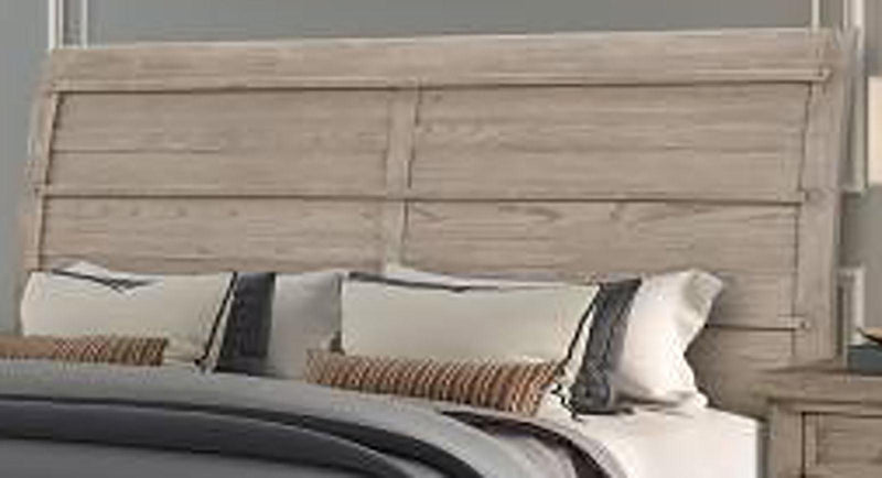New Classic Furniture Fairfax Queen Storage Bed in Driftwood