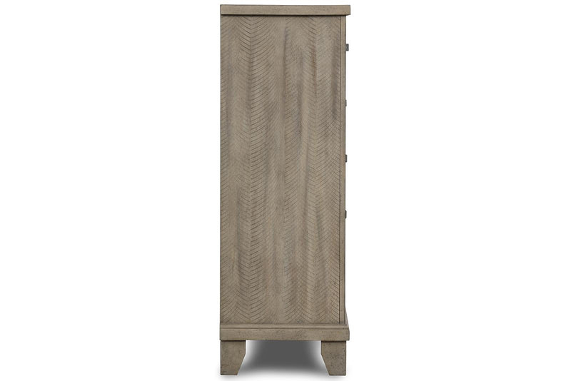 New Classic Furniture Marwick 6 Drawer Chest in Sand