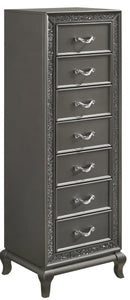 New Classic Furniture Park Imperial 9 Drawer Lingerie Chest in Pewter