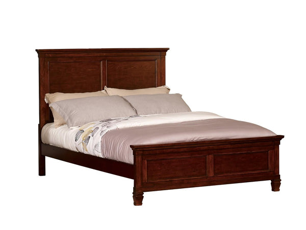 New Classic Furniture Tamarack Queen Bed in Brown Cherry image