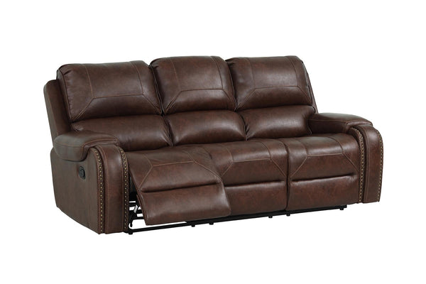 New Classic Furniture Taos Sofa with Power Footrest in Caramel image